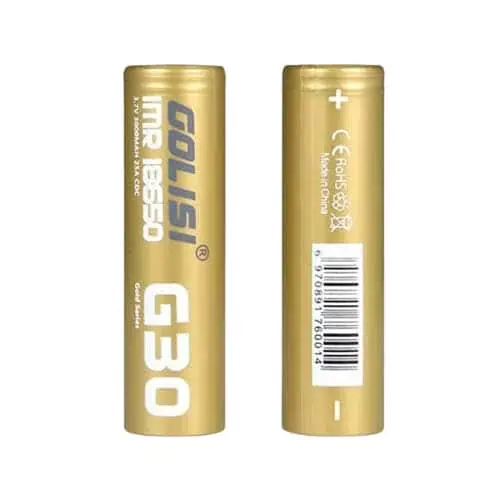 Golisi g30 18650 3000mah battery for vaping