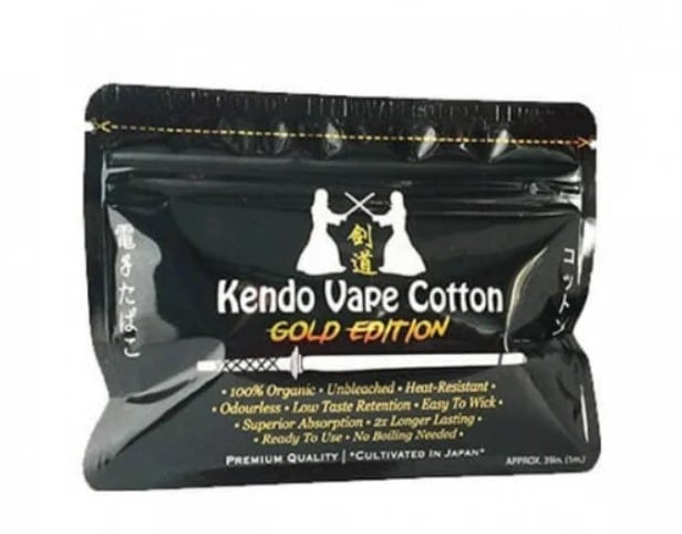 Kendo Vape Cotton Gold