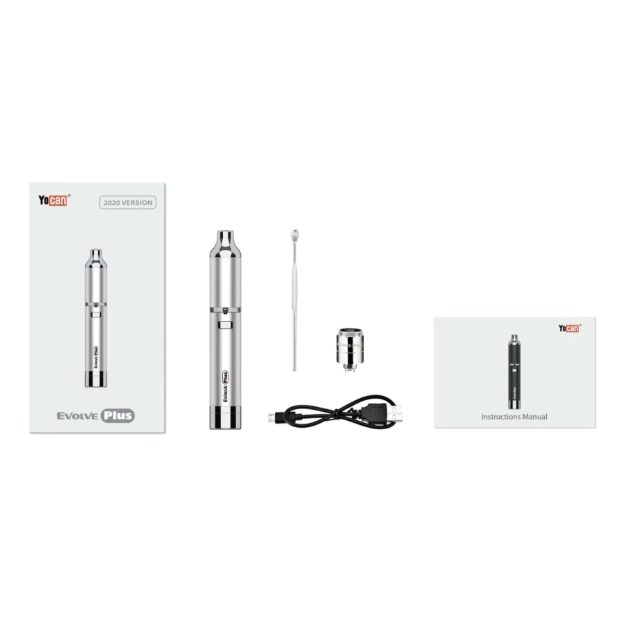 Yocan evolve plus accessories in the box