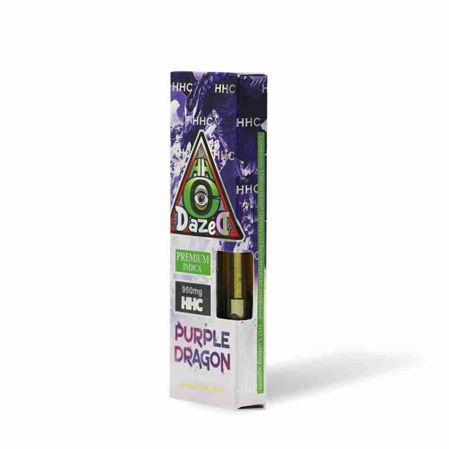 a package of purple dragon cigarettes on a white background.