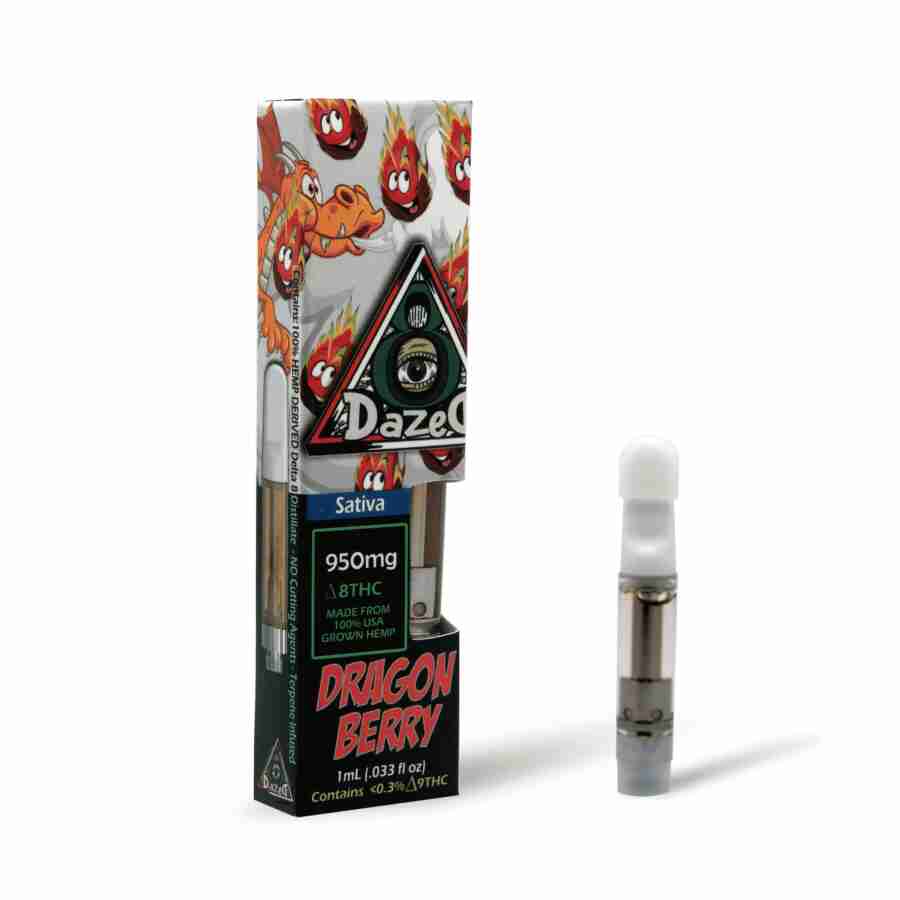 a package of dragon berry cigarettes next to a box of cigarettes.