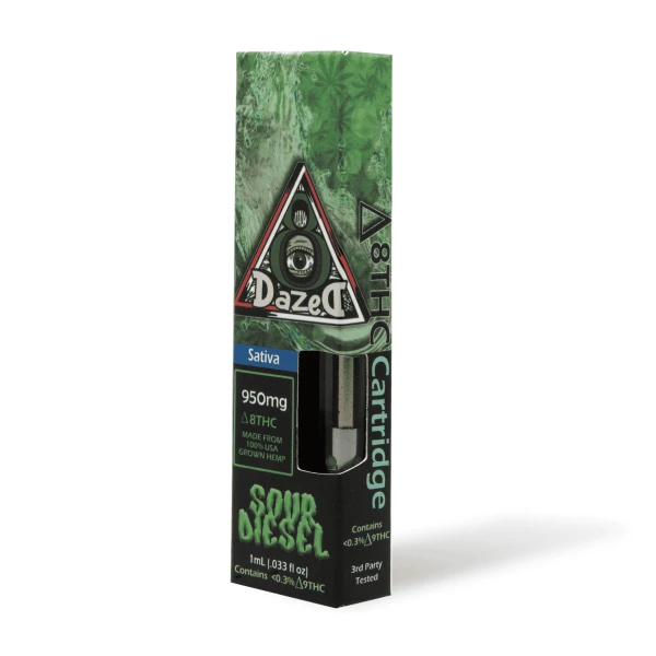 products dazed8 cartridges dazed8 sour diesel 1g delta 8 cartridge 29519151005902