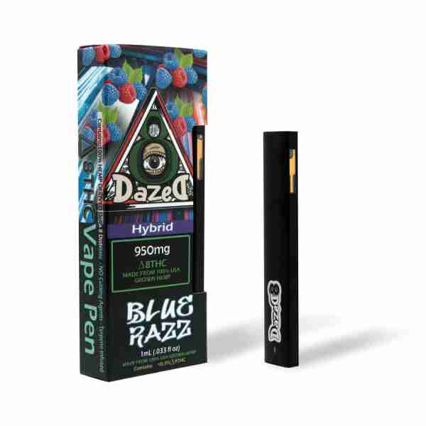 products dazed8 disposables blue razz 1g delta 8 disposable 28978486968526