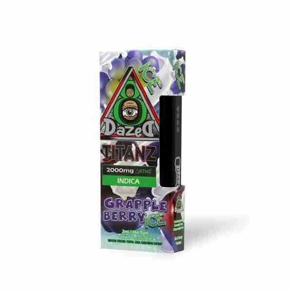 a package of grape berry flavored e - liquid.