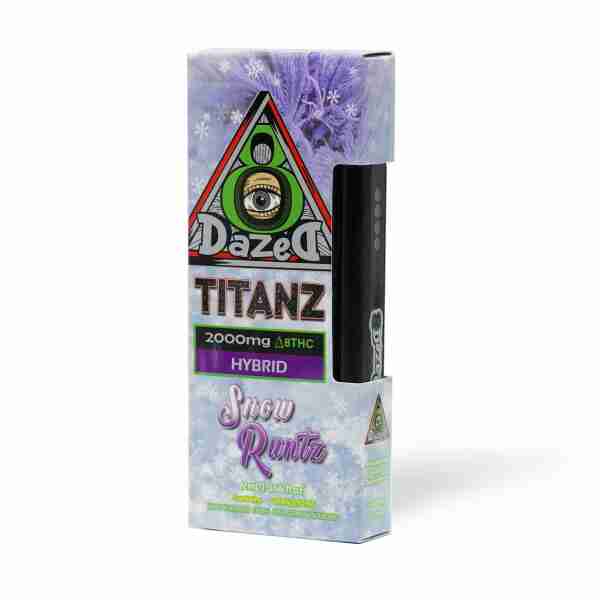 a tube of dazzle titanz liquid in a box.