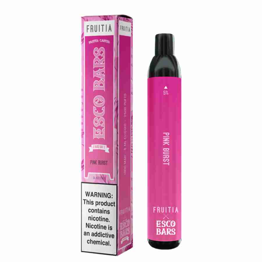 Esco Bars x Fruitia Collection Mesh 2500 Disposable Pink Burst 1024x1024