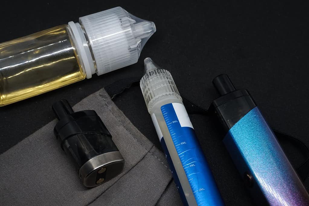 Various parts of vaping products