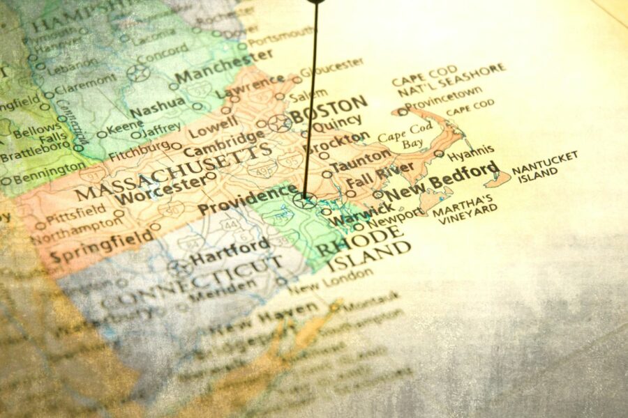 Rhode island map