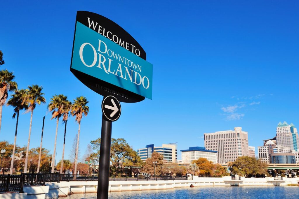 Welcome to Orlando Sign