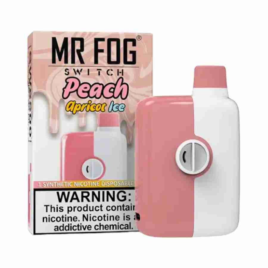 Mr fog switch sw5500 disposables peach eliquid.