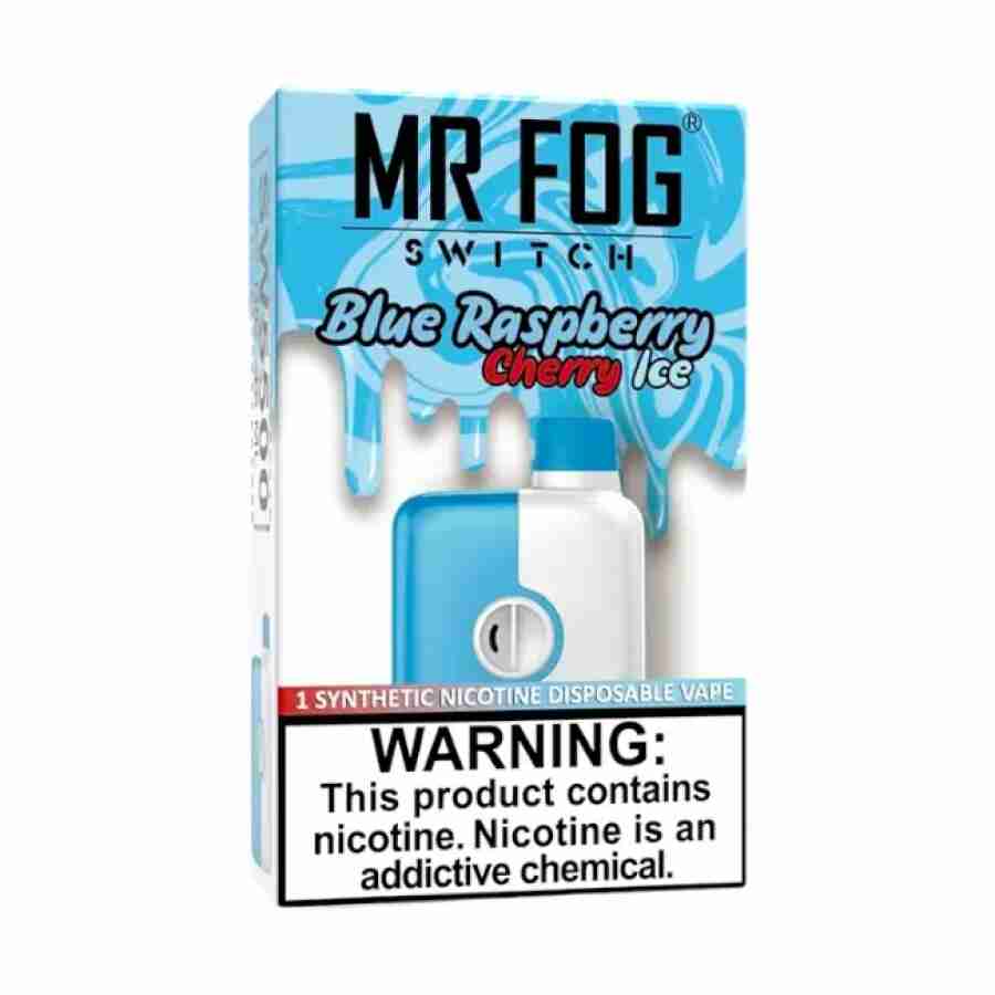 Mr fog switch sw5500 disposables blue raspberry ice.