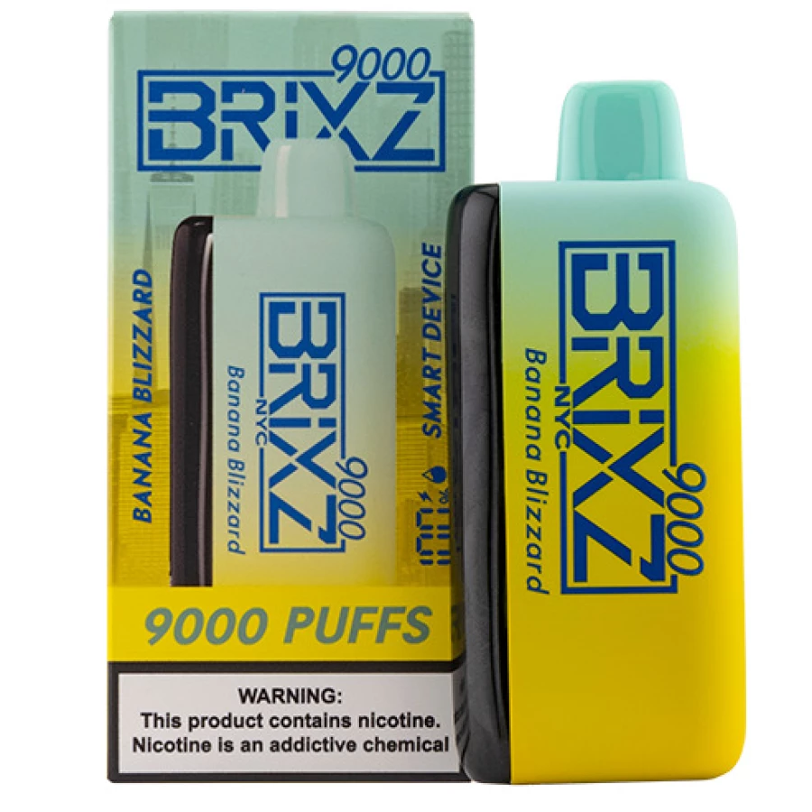 Brixz Bar 9000 Puff Disposable Vapes.