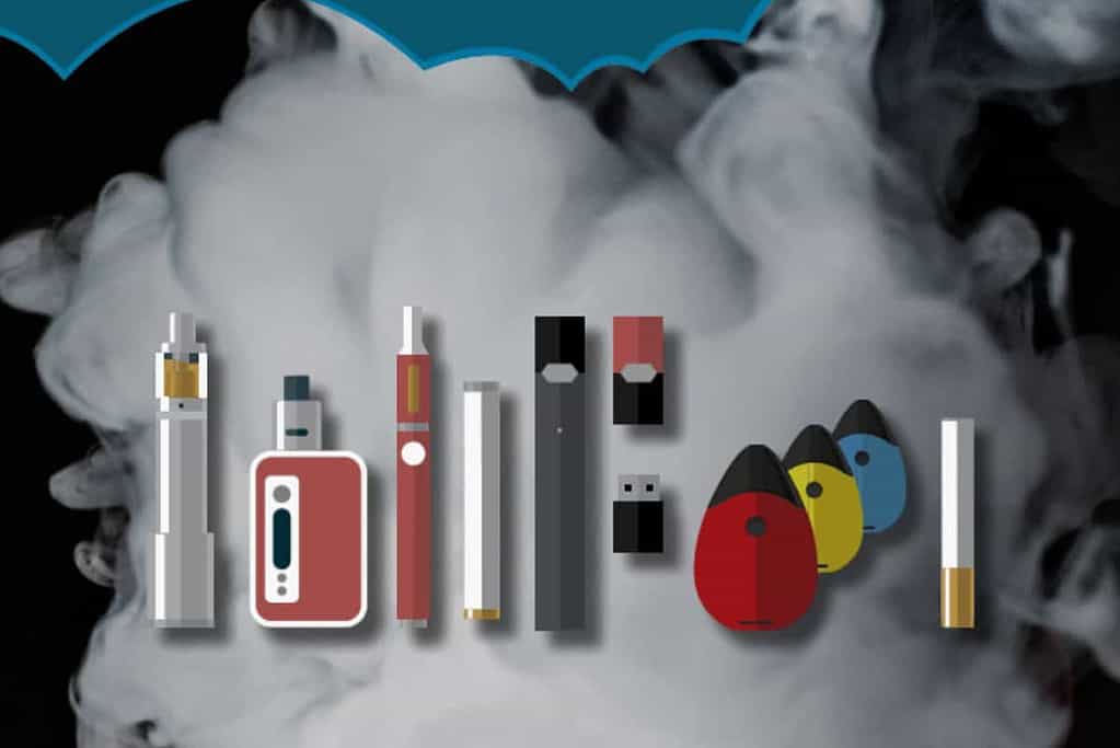All types of vaping devices