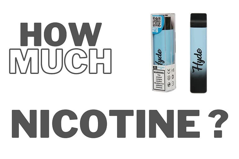 How much nicotine is in a hyde vape? A comprehensive guide