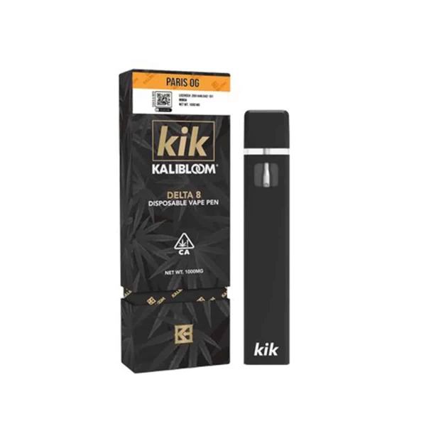Kalibloom Kik Paris OG Delta 8 Disposable Vape Pen (1g)