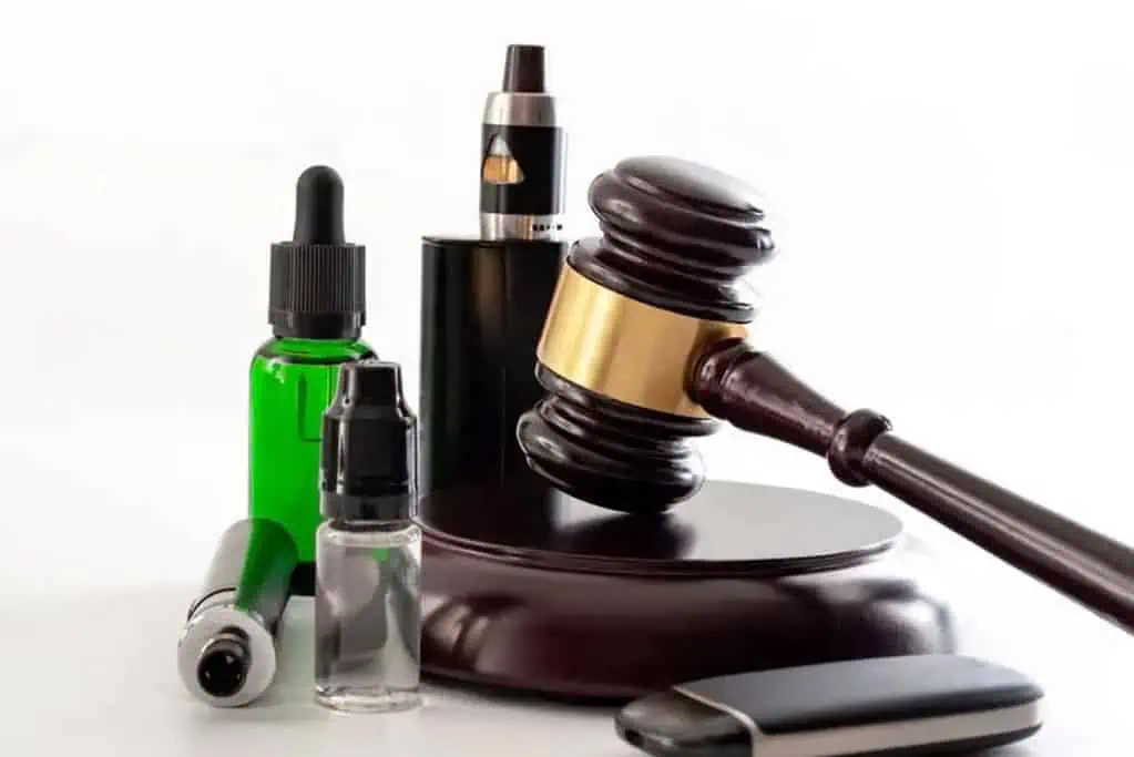 Law about 0mg vaping products