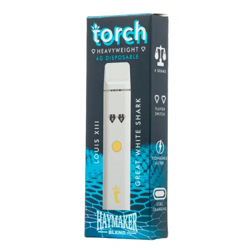 Torch heavyweight haymaker disposable 4g louis xiii x great white shark