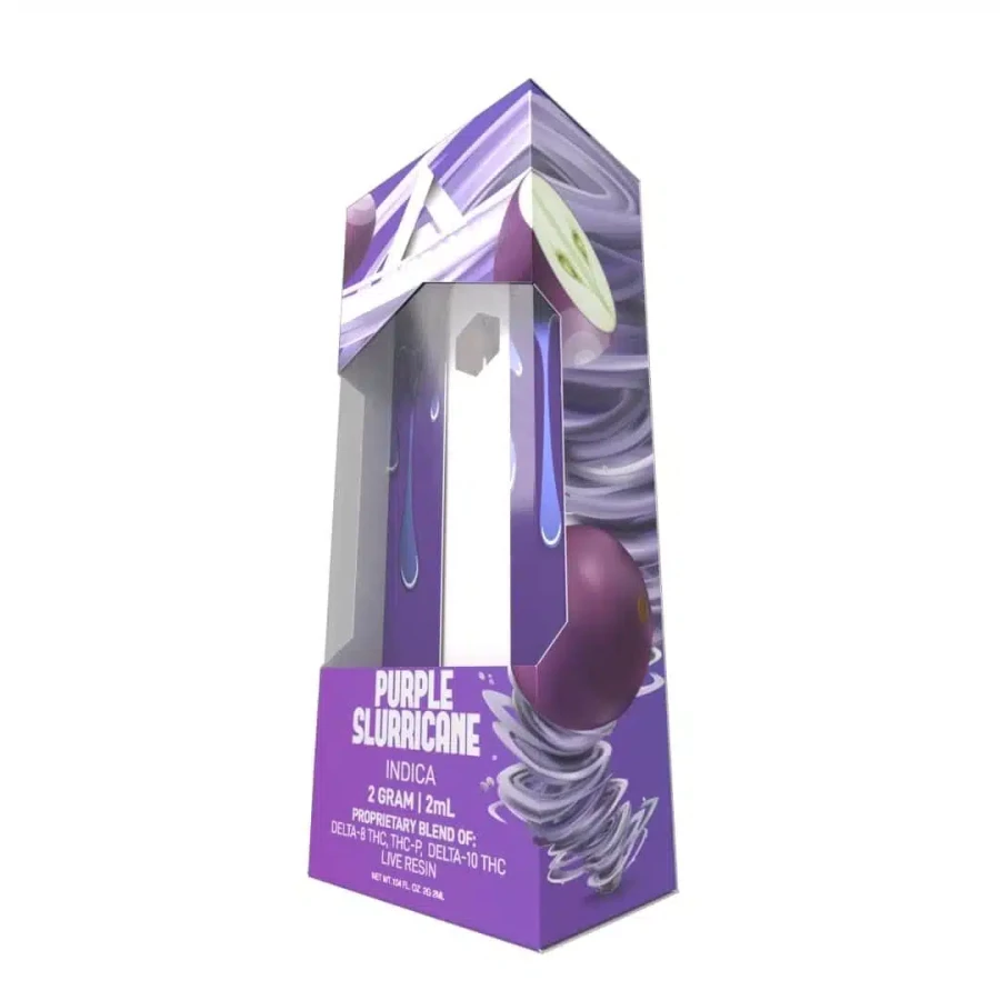 Delta extrax live resin disposables purple slurricane min