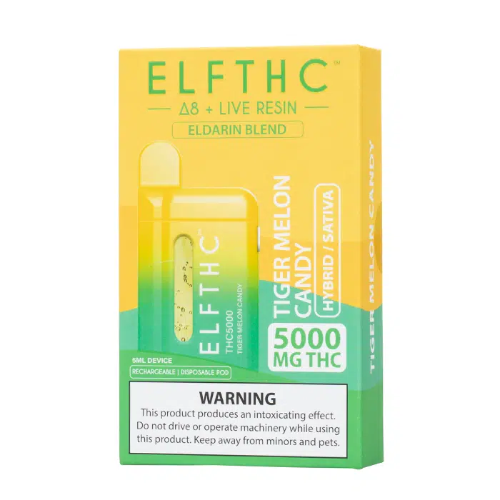 Elf thc eldarin blend disposables 5g - live resin - 5mg - elf thc eldarin blend disposables 5g