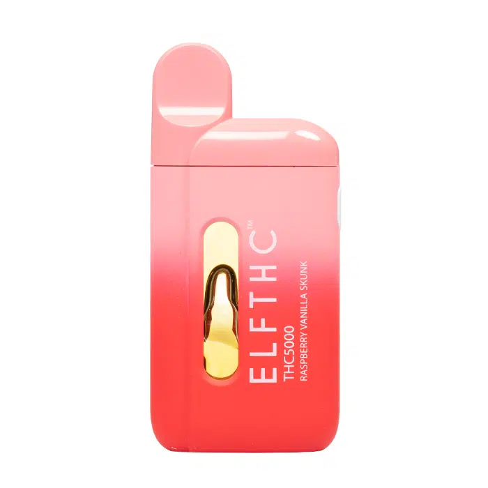 Elf thc telerin blend disposables 5g in pink.