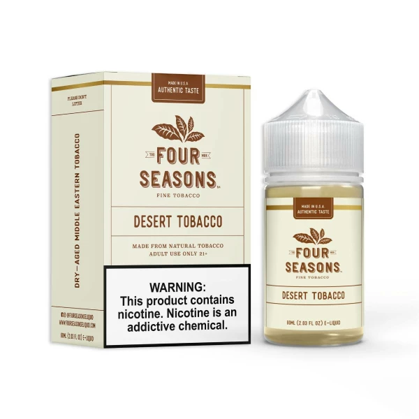 four seasons desert tobacco 60ml vape juice