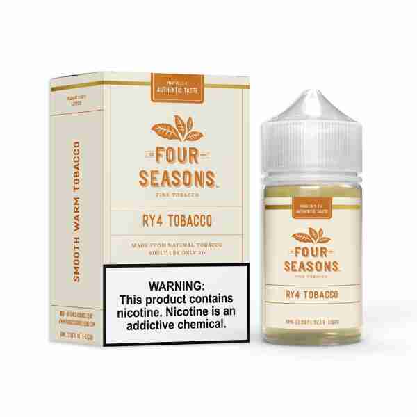 four seasons ry4 tobacco 60ml vape juice