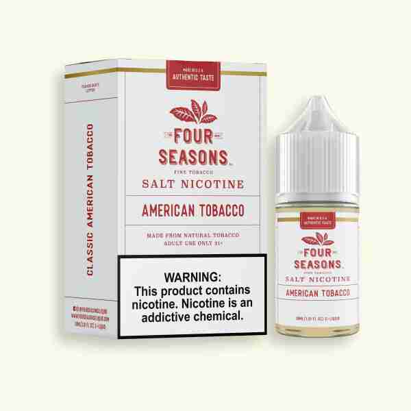 four seasons salt american tobacco 30ml