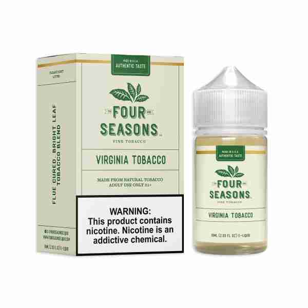 four seasons virginia tobacco 60ml vape juice