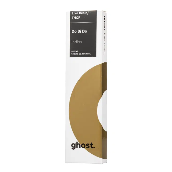 ghost live resin thc p disposable 1.8g do si do