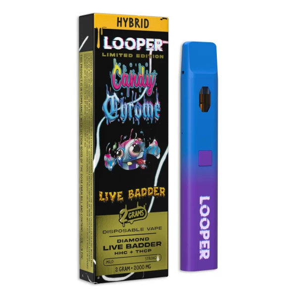 The Looper Live Badder Disposable Vape Pen