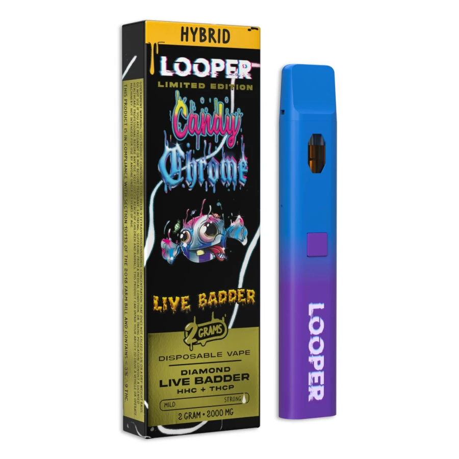 The looper live badder disposable vape pen