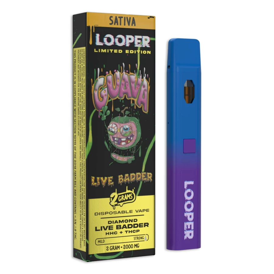 Savvy looper live badder disposable vape pens