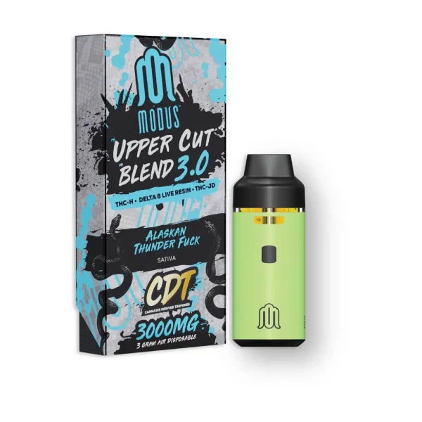 Disposable vaping device with a 3.0g blend, Modus Upper Cut