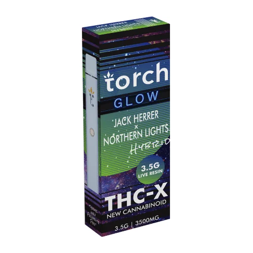 torch glow live resin 3g disposable jack herrer northern lights