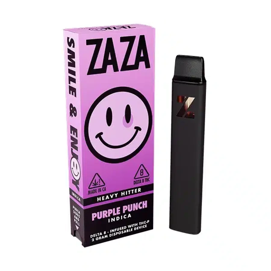 Zaza 2g disposable heavy hitter d8 thcp purple punch