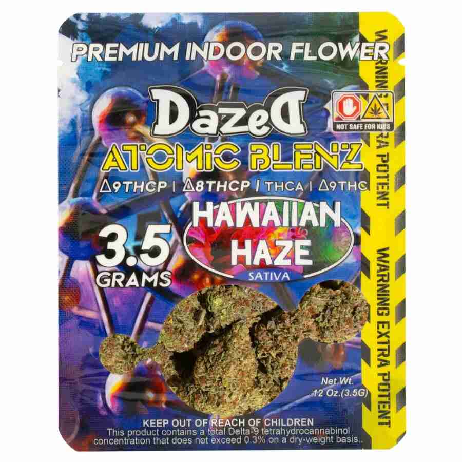 Dazed8 atomic blenz premium indoor flowers hawaiian haze