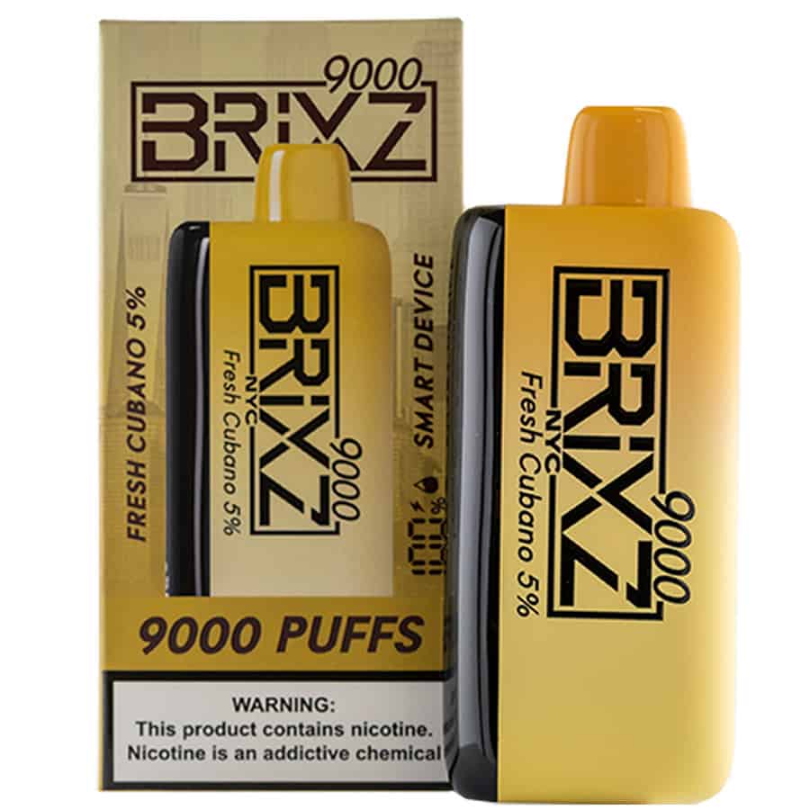 Briz 900 puffs in a box.
