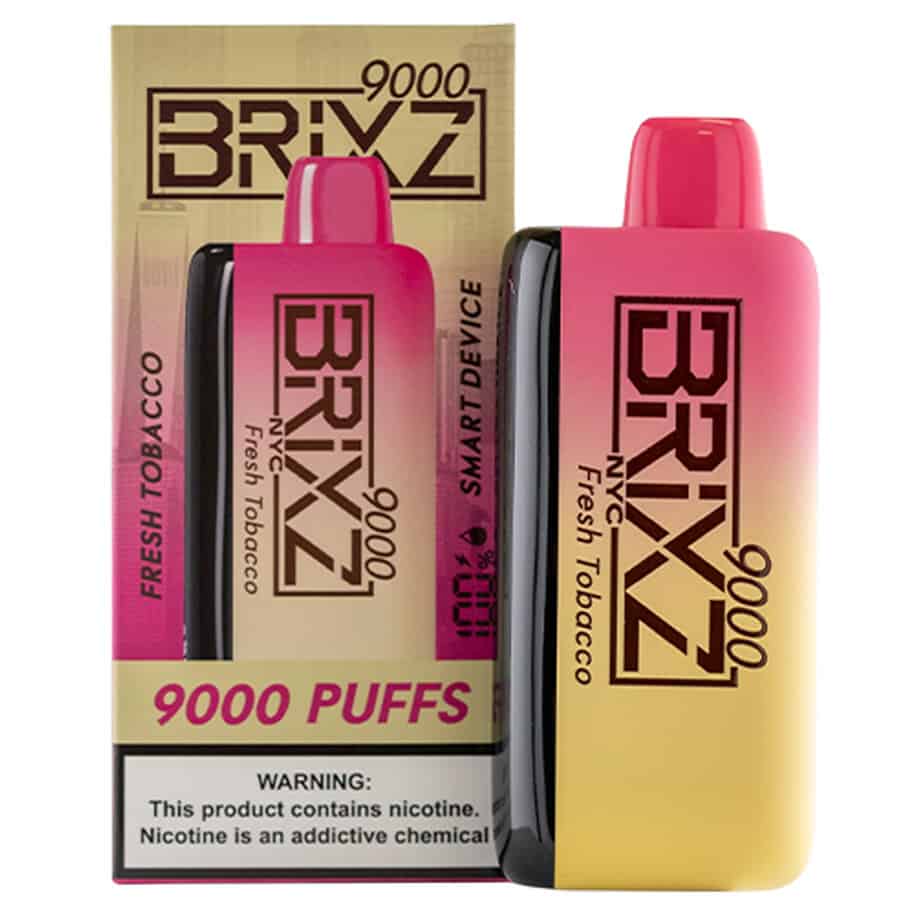 Brizz 900 puffs pink and yellow.