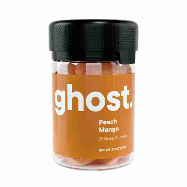 ghost phantom blend gummies peach mango