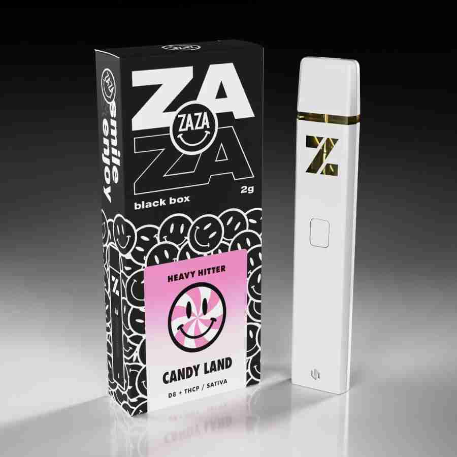 Zaza black box heavy hitter disposable vape pens g candy land e liquid