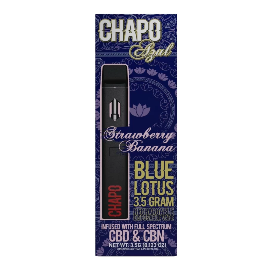 Chapo gold strawberry blue lotus cbd vape pen