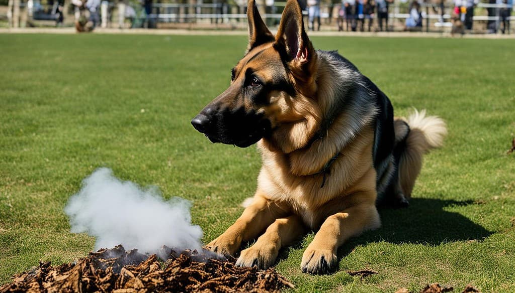 Training dogs to smell tobacco