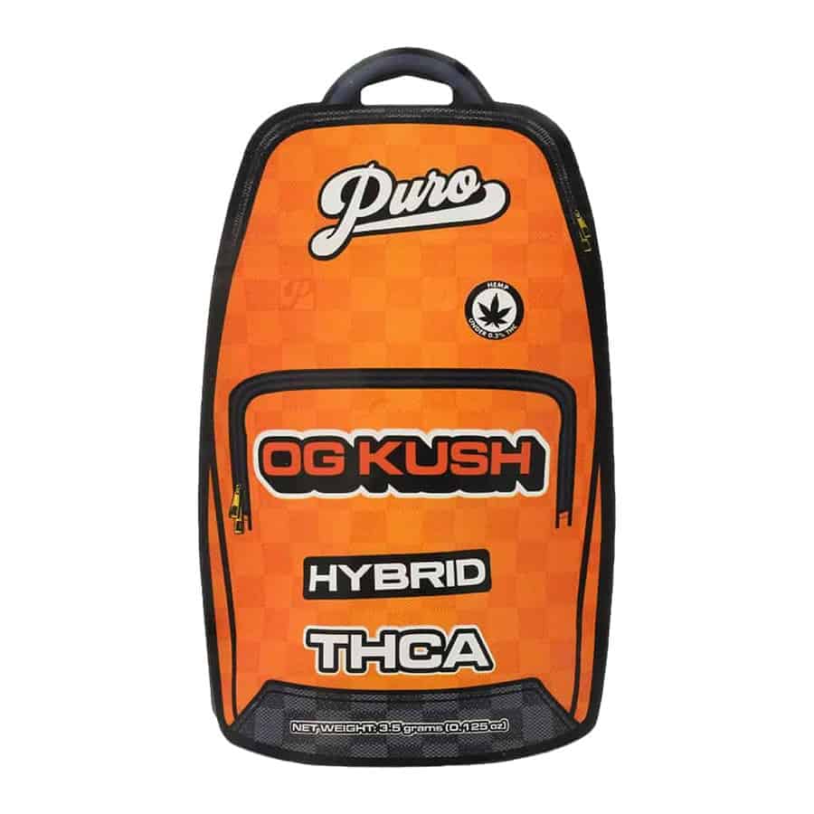 Puro og kusm hybrid thca backpack