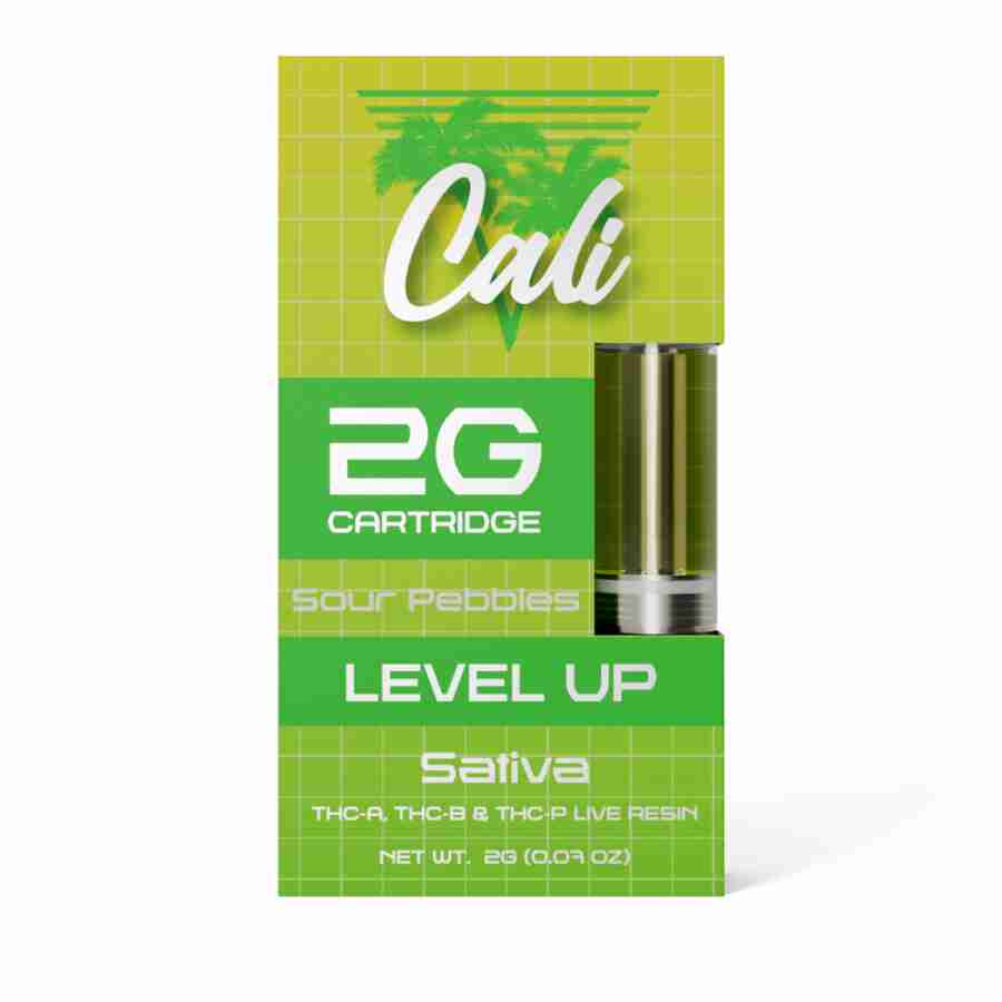 A box of cali extrax level up live resin cartridges g savanna cartridges