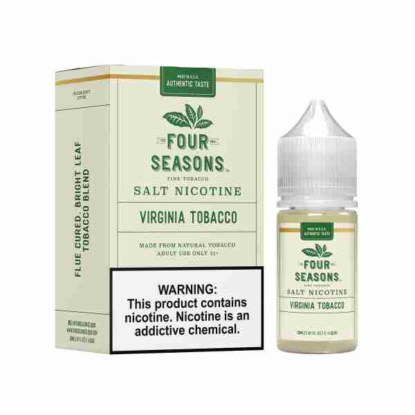 Four Seasons Virginia Tobacco ml Nicotine Salt
