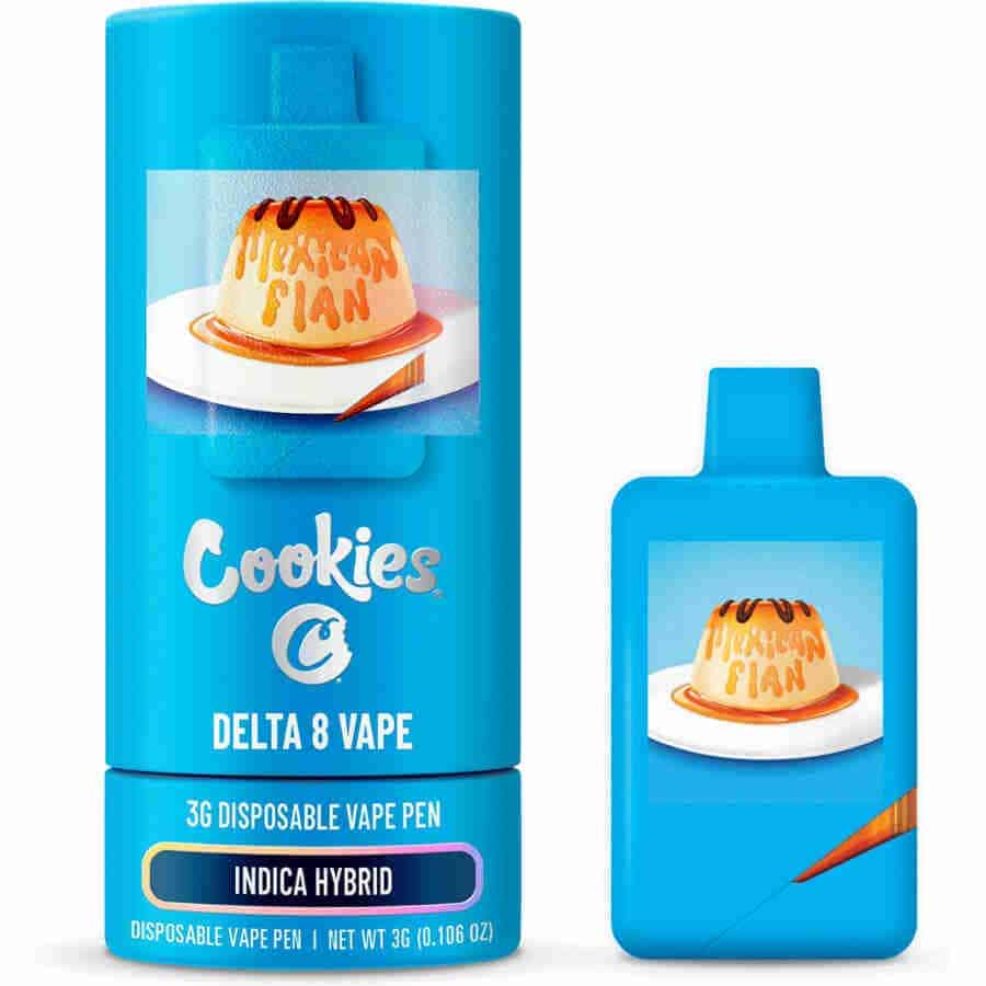 Cookies delta 8 disposables 3g mexican flan