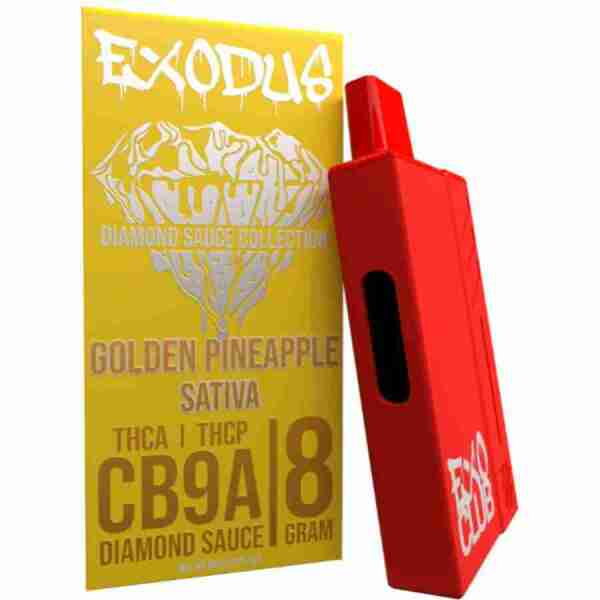 Exodus Diamond Sauce Collection CB9A Disposables 8g Golden Pineapple