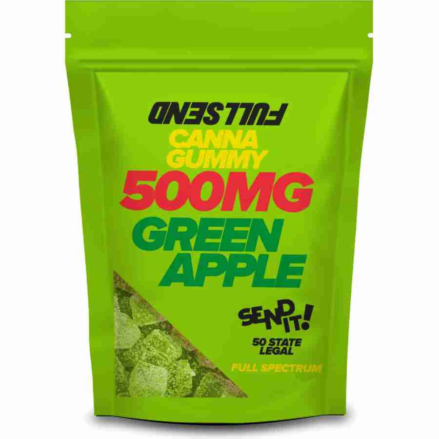 Full send d canna gummy mg green apple x