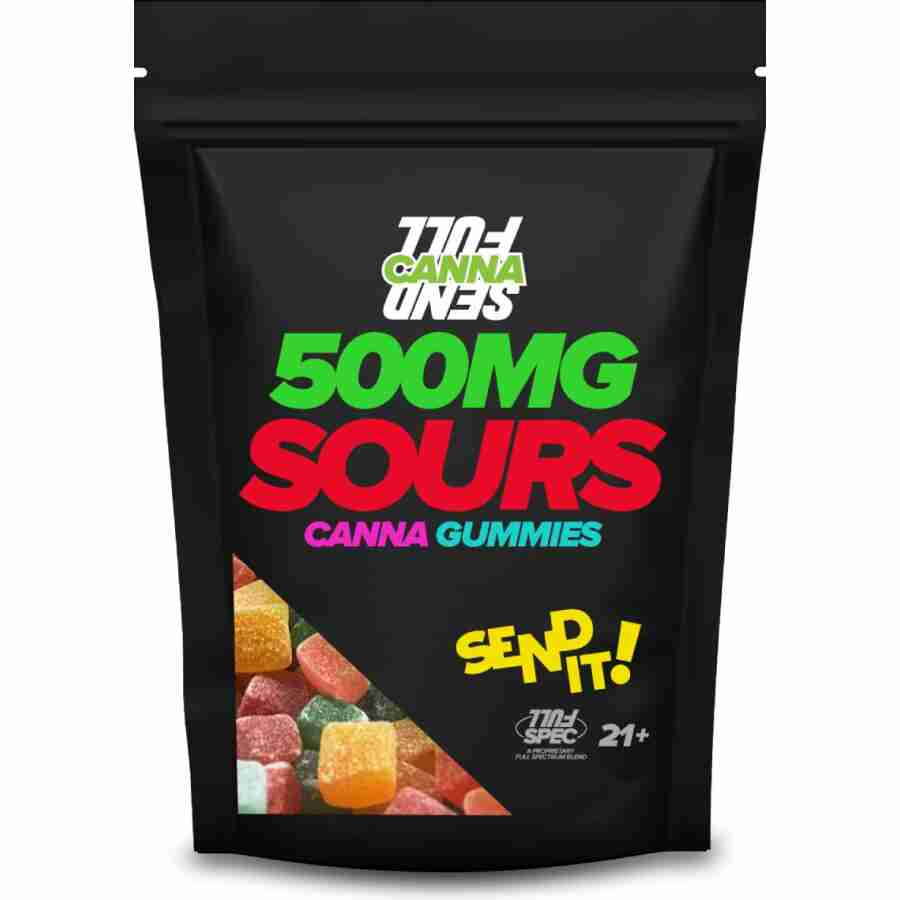 Full send d canna gummy mg sours mix x