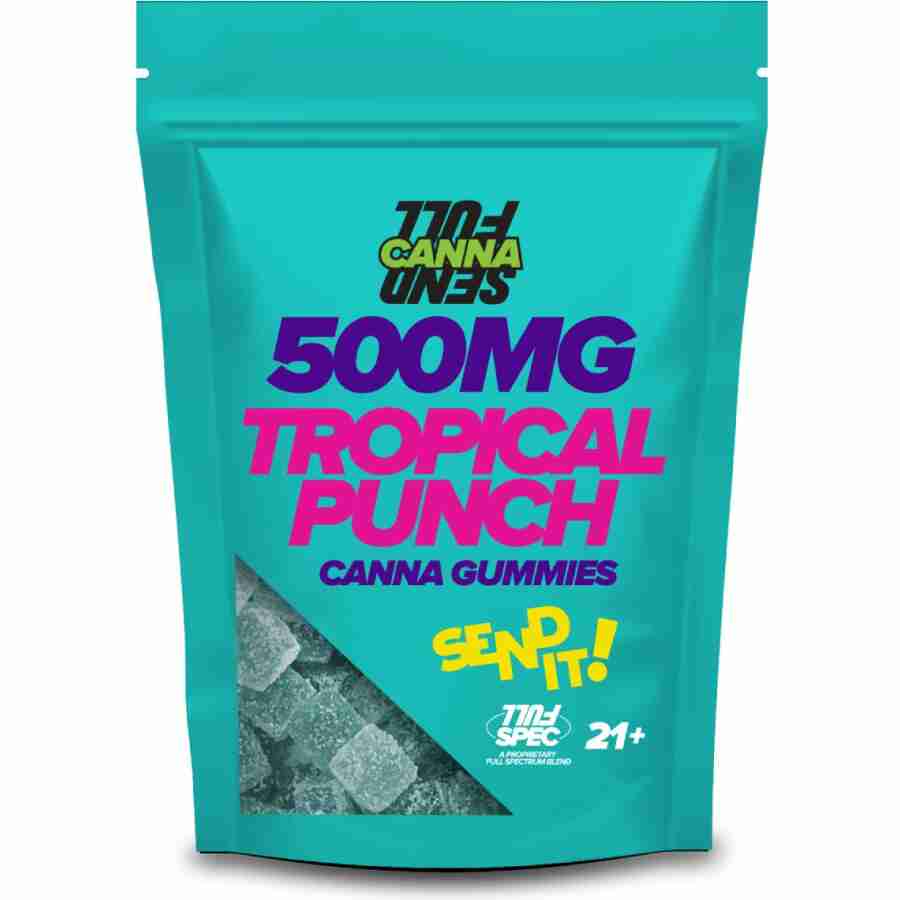 Full send d canna gummy mg tropical punch x